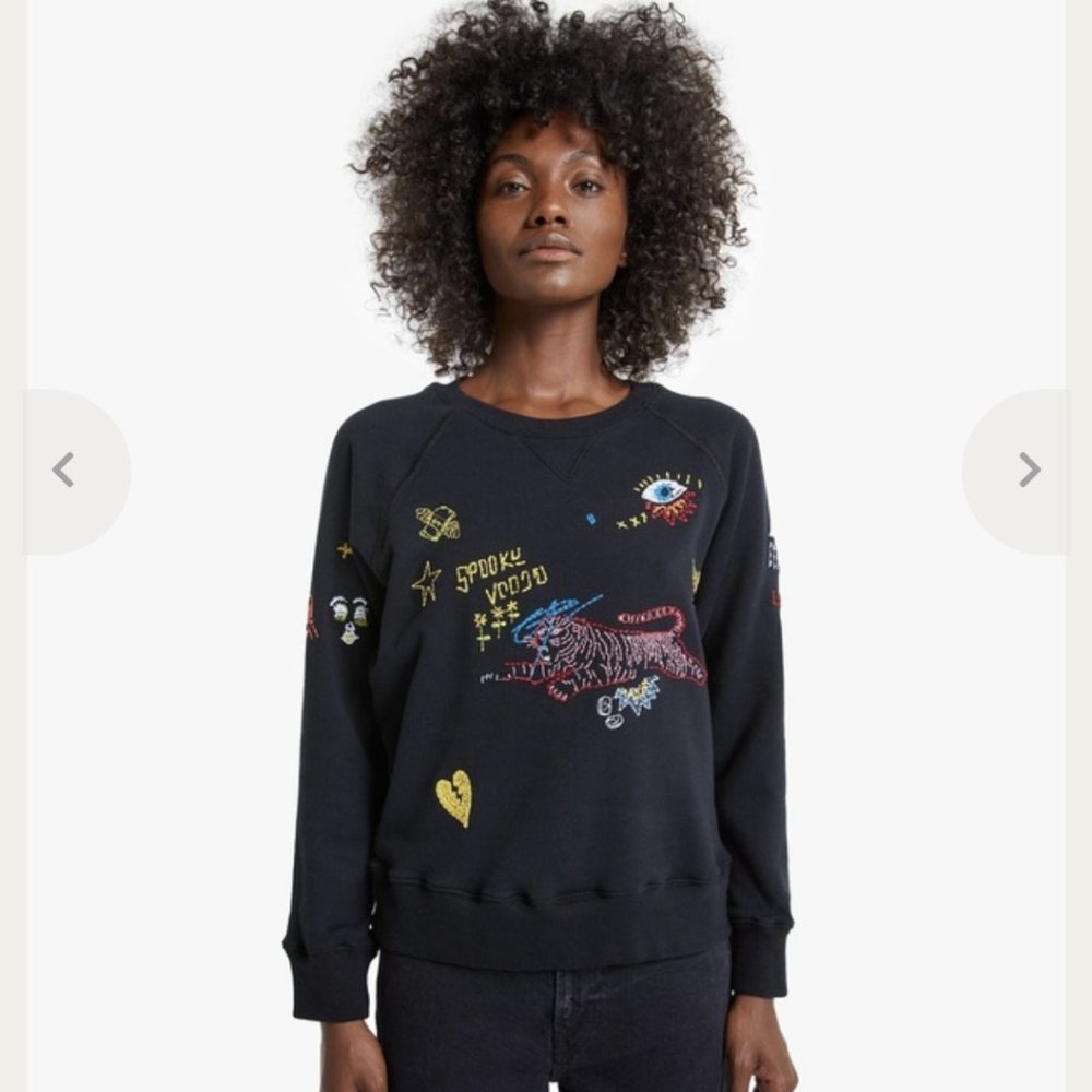 Mother the square spooky voodoo sweatshirt